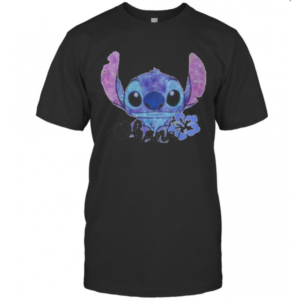 Disney Stitch Ohana Flower T-Shirt